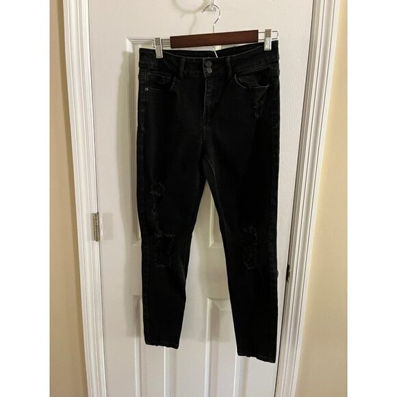 Vanilla Star Denim - Black Distressed Jeans